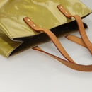 LOUIS VUITTON Monogram Vernis Reade MM Hand Bag Gris M91142 LV Auth 117778-7