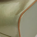 LOUIS VUITTON Monogram Vernis Houston Hand Bag Gris M91053 LV Auth 117780-17