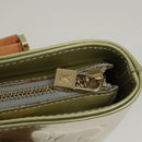 LOUIS VUITTON Monogram Vernis Houston Hand Bag Gris M91053 LV Auth 117780-19