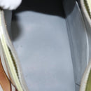 LOUIS VUITTON Monogram Vernis Houston Hand Bag Gris M91053 LV Auth 117780-10