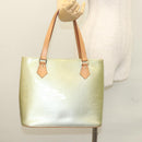 LOUIS VUITTON Monogram Vernis Houston Hand Bag Gris M91053 LV Auth 117780-27