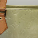 LOUIS VUITTON Monogram Vernis Houston Hand Bag Gris M91053 LV Auth 117780-3