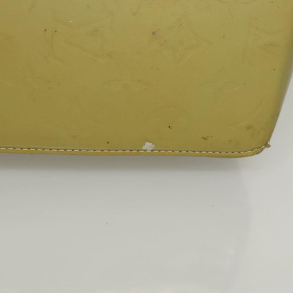 LOUIS VUITTON Monogram Vernis Reade MM Hand Bag Gris M91142 LV Auth 117797