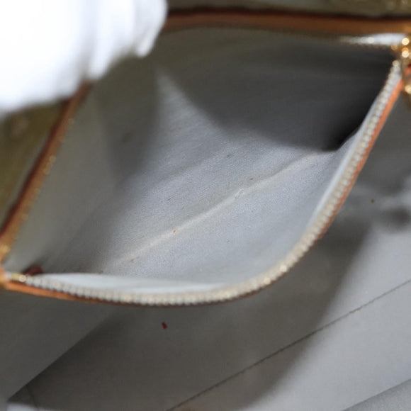 LOUIS VUITTON Monogram Vernis Reade MM Hand Bag Gris M91142 LV Auth 117797