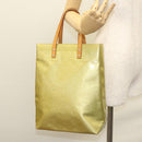 LOUIS VUITTON Monogram Vernis Reade MM Hand Bag Gris M91142 LV Auth 117797-23