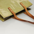 LOUIS VUITTON Monogram Vernis Reade MM Hand Bag Gris M91142 LV Auth 117797-7