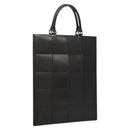 LOUIS VUITTON Epi Stretch Silver Fizz Hand Bag Black M54622 LV Auth 117803-1