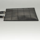 LOUIS VUITTON Epi Stretch Silver Fizz Hand Bag Black M54622 LV Auth 117803-4