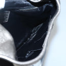 BURBERRY Nova Check Shoulder Bag Canvas Gray Auth 117804-17