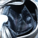 BURBERRY Nova Check Shoulder Bag Canvas Gray Auth 117804-19