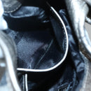 BURBERRY Nova Check Shoulder Bag Canvas Gray Auth 117804-20