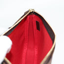 LOUIS VUITTON Damier Ebene Pochette Accessoires Pouch N41206 LV Auth 117812M-20