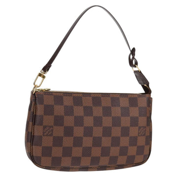 LOUIS VUITTON Damier Ebene Pochette Accessoires Pouch N41206 LV Auth 117812M