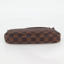 LOUIS VUITTON Damier Ebene Pochette Accessoires Pouch N41206 LV Auth 117812M-5