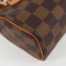 LOUIS VUITTON Damier Ebene Mini Speedy Hand Bag SPO N41536 LV Auth 117814SM-15