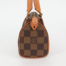 LOUIS VUITTON Damier Ebene Mini Speedy Hand Bag SPO N41536 LV Auth 117814SM-4
