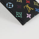 LOUIS VUITTON Monogram Multicolor LVxTM Pen Pouch Black GI1312 LV Auth 117816SM-15