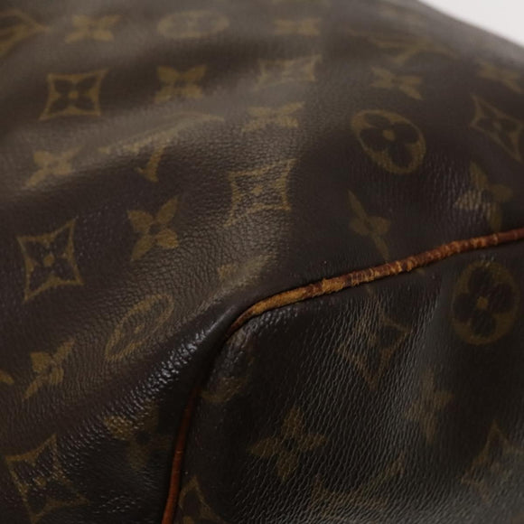 LOUIS VUITTON Monogram Keepall Bandouliere 60 Boston Bag M41412 LV Auth 117825