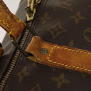 LOUIS VUITTON Monogram Keepall Bandouliere 60 Boston Bag M41412 LV Auth 117825-19