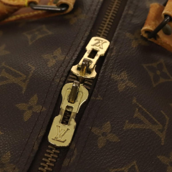 LOUIS VUITTON Monogram Keepall Bandouliere 60 Boston Bag M41412 LV Auth 117825