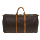 LOUIS VUITTON Monogram Keepall Bandouliere 60 Boston Bag M41412 LV Auth 117825-2