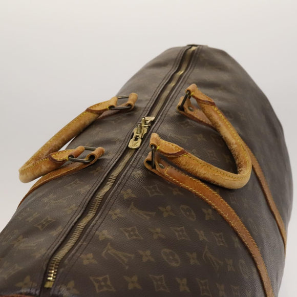 LOUIS VUITTON Monogram Keepall Bandouliere 60 Boston Bag M41412 LV Auth 117825