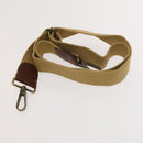 Burberrys Nova Check Boston Bag PVC 2way Beige Gold Auth 117842-21