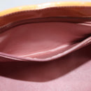 CHANEL Standard Tote Bag Patent leather Beige CC Auth 117843-21