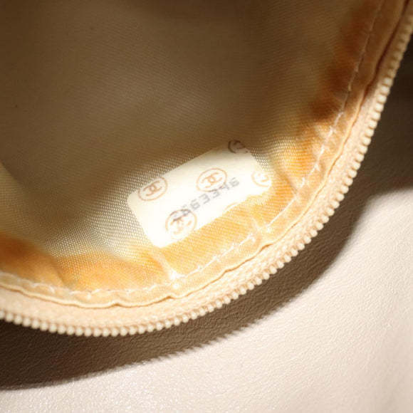CHANEL Matelasse Shoulder Bag Lamb Skin Pink CC Auth 117845