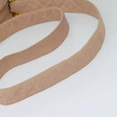 CHANEL Matelasse Shoulder Bag Lamb Skin Pink CC Auth 117845-8