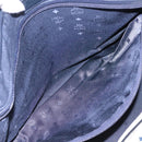 MCM Logogram Vicetos Boston Bag PVC Leather 2way White Gold Auth 117855-23