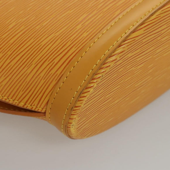 LOUIS VUITTON Epi Saint Jacques Hand Bag Yellow M52279 LV Auth 117860