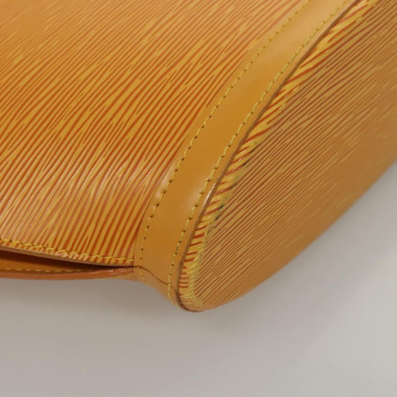 LOUIS VUITTON Epi Saint Jacques Hand Bag Yellow M52279 LV Auth 117860