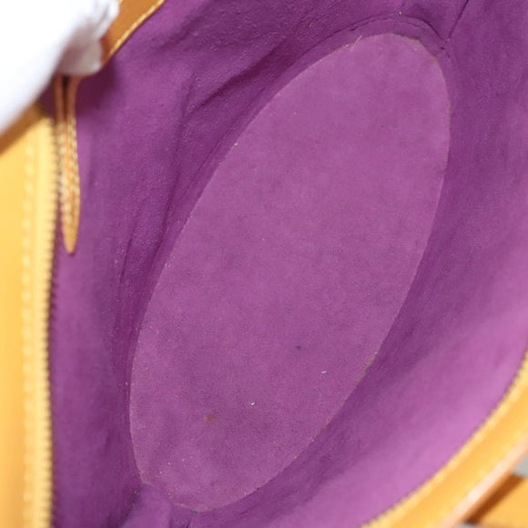 LOUIS VUITTON Epi Saint Jacques Hand Bag Yellow M52279 LV Auth 117860