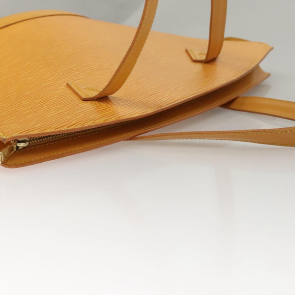 LOUIS VUITTON Epi Saint Jacques Hand Bag Yellow M52279 LV Auth 117860