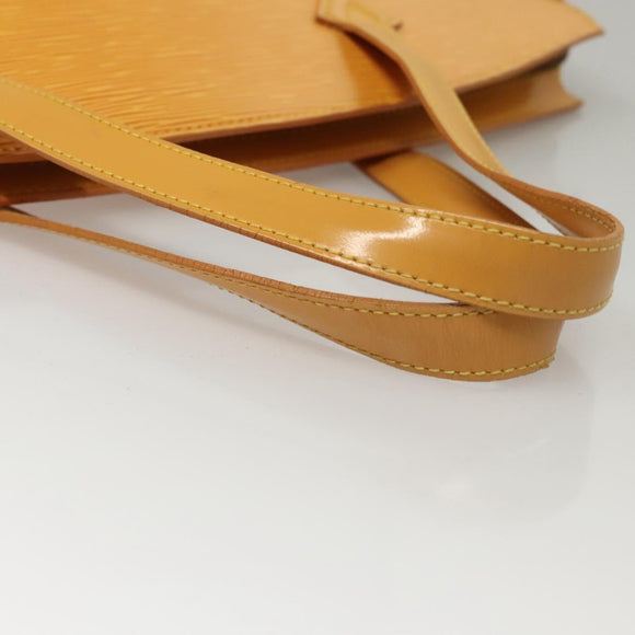 LOUIS VUITTON Epi Saint Jacques Hand Bag Yellow M52279 LV Auth 117860