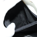 BALLY Hand Bag Leather 2way White Gold Auth 117861-23