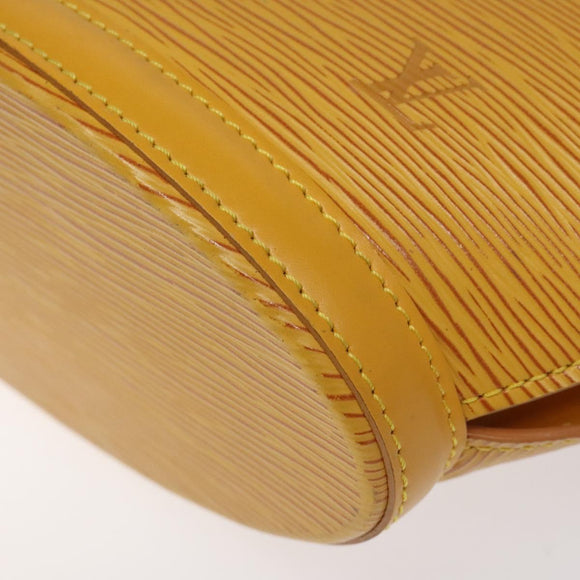 LOUIS VUITTON Epi Saint Jacques Poignees Long Bag Yellow M52339 LV Auth 117865
