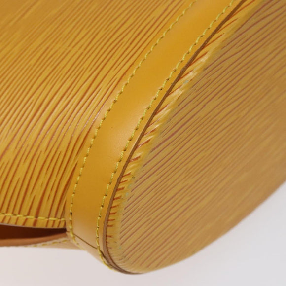 LOUIS VUITTON Epi Saint Jacques Poignees Long Bag Yellow M52339 LV Auth 117865