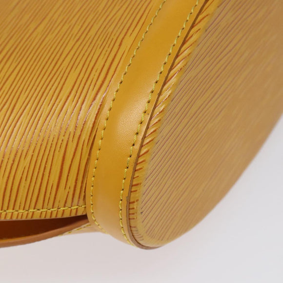 LOUIS VUITTON Epi Saint Jacques Poignees Long Bag Yellow M52339 LV Auth 117865