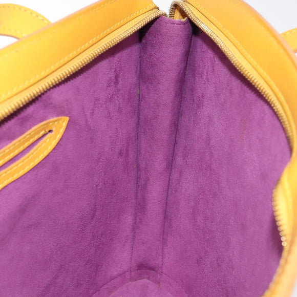 LOUIS VUITTON Epi Saint Jacques Poignees Long Bag Yellow M52339 LV Auth 117865