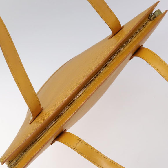 LOUIS VUITTON Epi Saint Jacques Poignees Long Bag Yellow M52339 LV Auth 117865