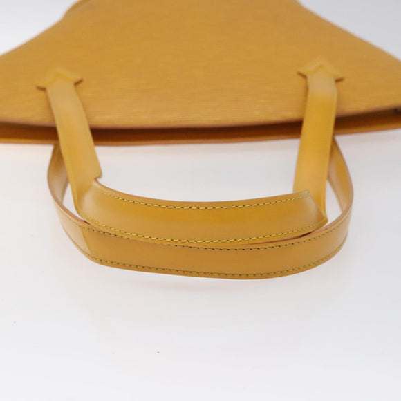 LOUIS VUITTON Epi Saint Jacques Poignees Long Bag Yellow M52339 LV Auth 117865