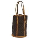 LOUIS VUITTON Monogram Bucket GM Shoulder Bag M42236 LV Auth 117873-1