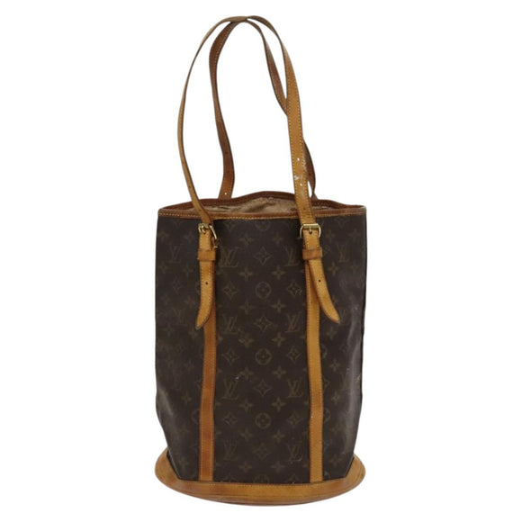 LOUIS VUITTON Monogram Bucket GM Shoulder Bag M42236 LV Auth 117873