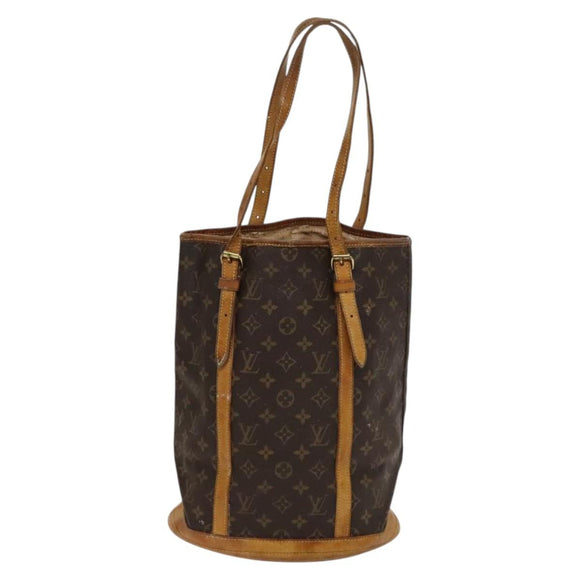 LOUIS VUITTON Monogram Bucket GM Shoulder Bag M42236 LV Auth 117873