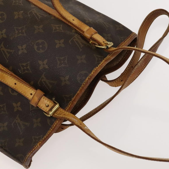 LOUIS VUITTON Monogram Bucket GM Shoulder Bag M42236 LV Auth 117873