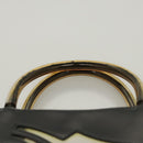 Salvatore Ferragamo Hand Bag Patent leather Black Auth 117886-8