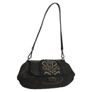 PRADA Shoulder Bag Leather Black Auth 117887-1