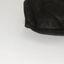 PRADA Shoulder Bag Leather Black Auth 117887-17